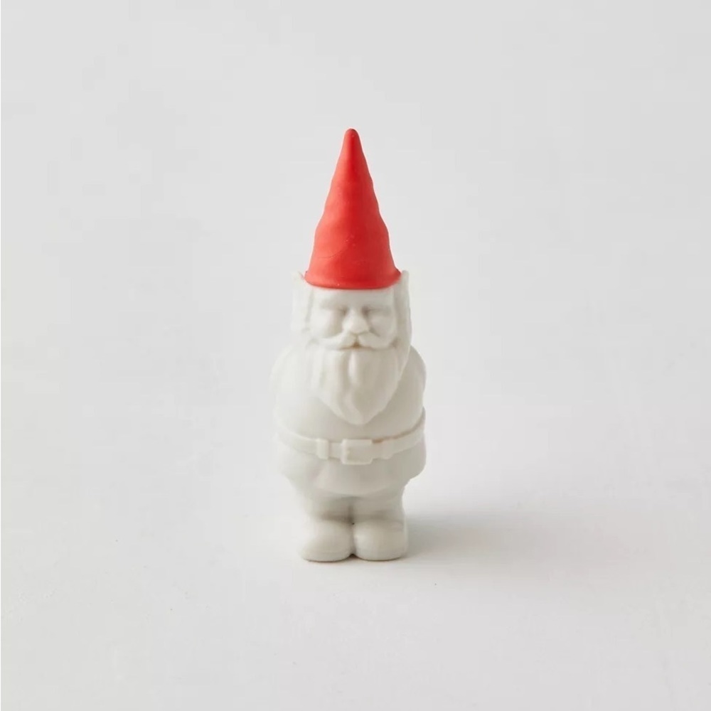 Gnome Eraser Set, Red/White, NWT